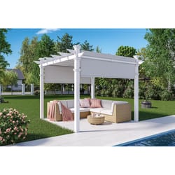 Vita Malibu Pergola 9 ft. H X 10 ft. W X 10 ft. L