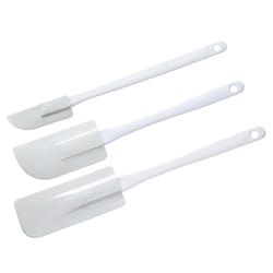 Chef Craft White Polypropylene Spatula Set