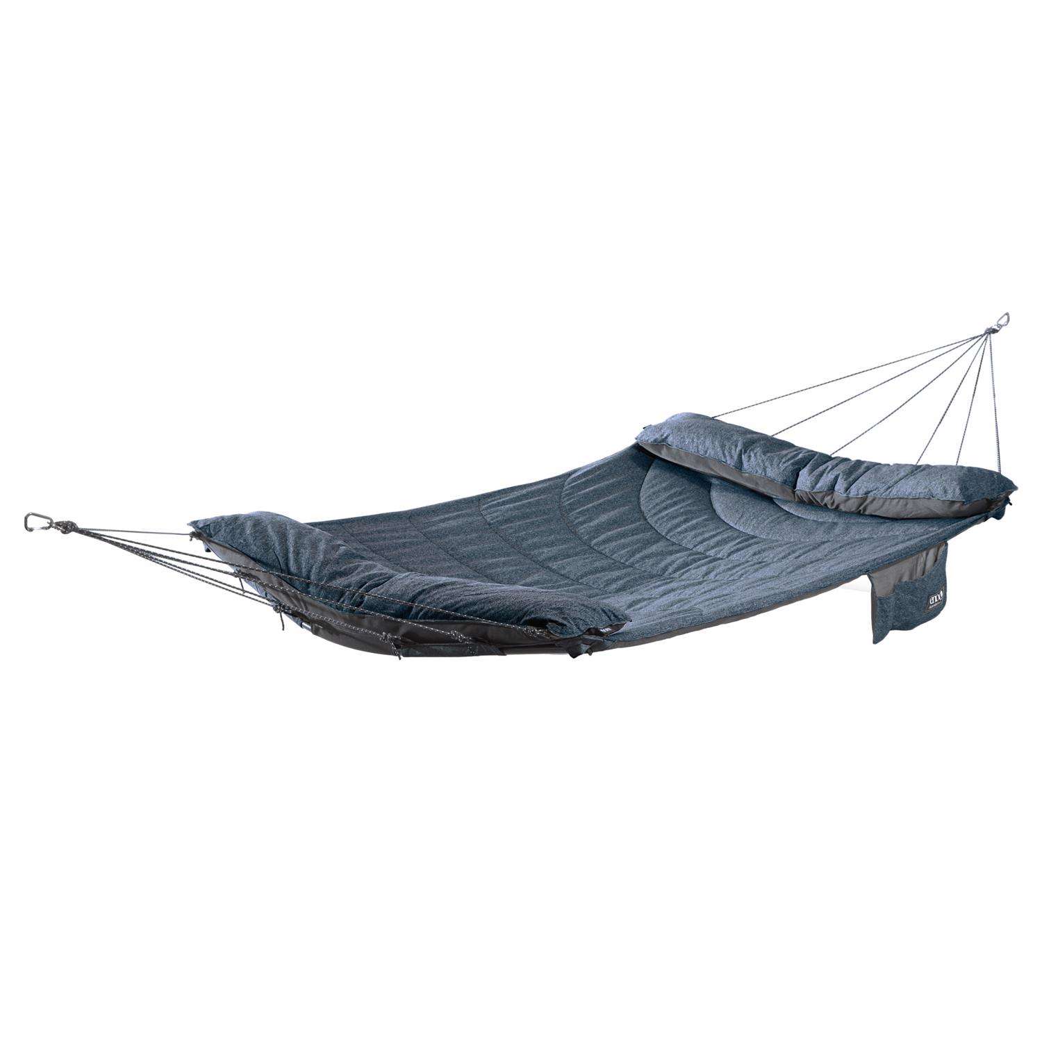 ENO SuperNest 55 in. W X 96 in. L 2 person Navy/Sky Blue Spreader Bar