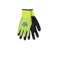 Kinco Hydroflector Men's Knit Wrist Cuff Waterproof Gloves Black/Green M 1 pair