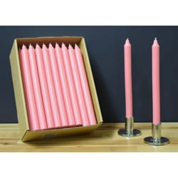 Kiri Tapers Coral Unscented Scent Taper Candle