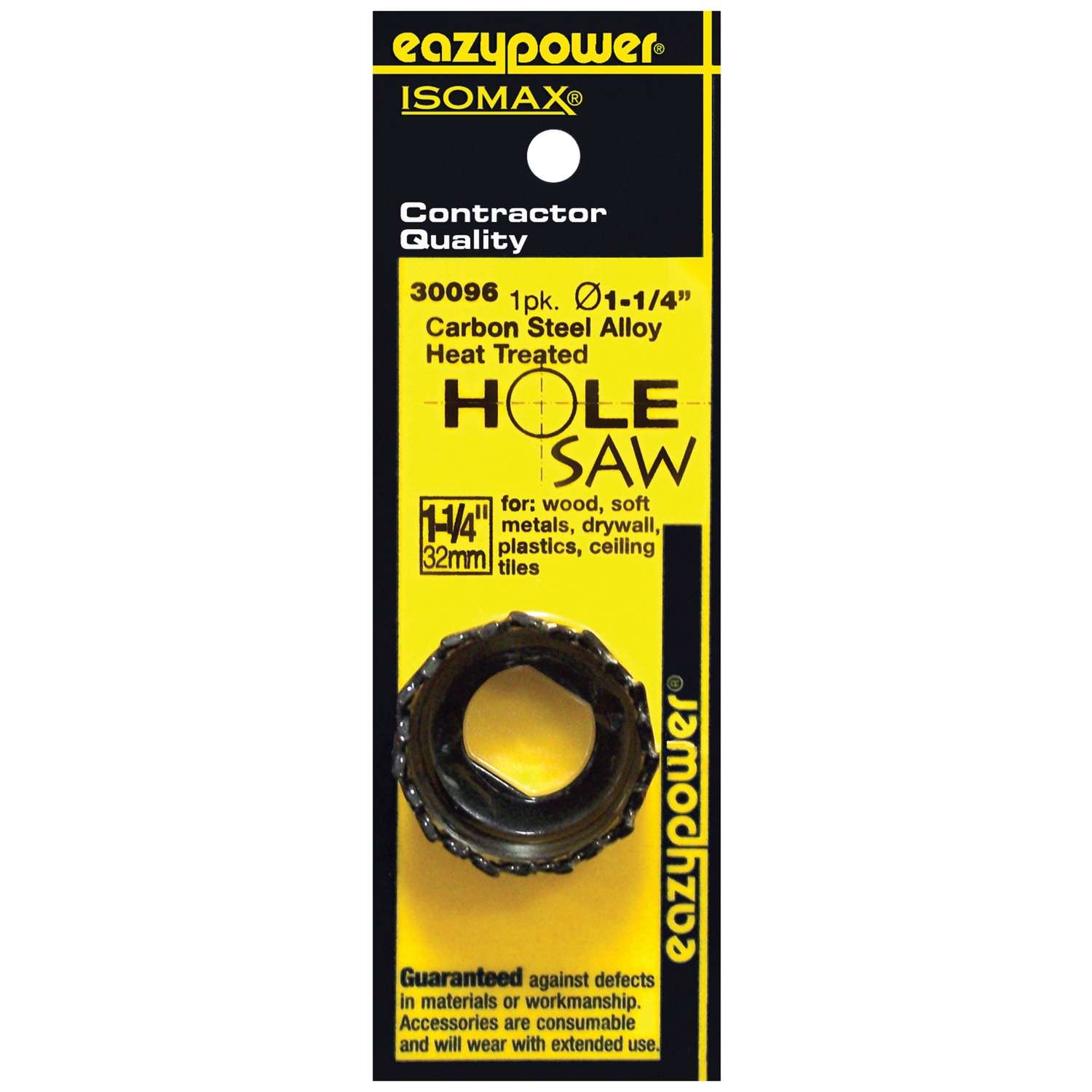 Eazypower ISOMAX 11/4 in. Carbon Steel Hole Saw 1 pc Ace Hardware