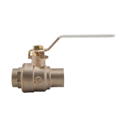 Watts 3/4 in. Brass Threaded Ball Valve Full Port Lever