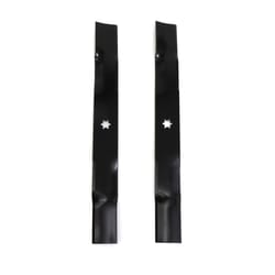Craftsman 46 in. 2-in-1 Mower Blade Set For Riding Mowers 2 pk