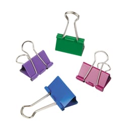 Office Depot Assorted Size Assorted Color Binder Clips 200 pk