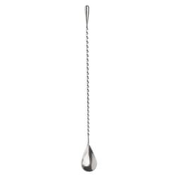 Harold Import Silver Stainless Steel Cocktail Mixing Spoon