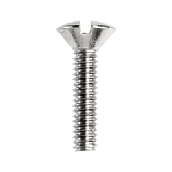 Danco No. 8-32 X 3/4 in. L Slotted Oval Head Chrome-Plated Brass Faucet Handle Screw 1 pk
