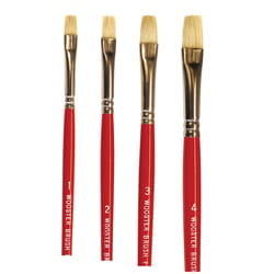 Wooster Oil Brights Flat Artist Paint Brush