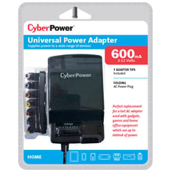 CyberPower 22 AWG 3-12 V 2.3 in. L Power Adapter
