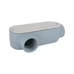 Sigma Engineered Solutions ProConnex 1 in. D Die-Cast Aluminum Conduit Body For Rigid/IMC 1 pk