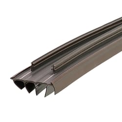M-D BUILDING PRODUCTS Brown Vinyl Weatherstrip For Doors 36 in. L X 0.5 in.