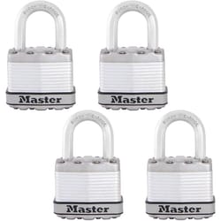 Master Lock Magnum 1-3/4 in. W Stainless Steel Ball Bearing Locking Weather-Resistant Padlock