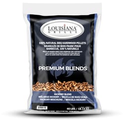 Louisiana Grills Hardwood Pellets All Natural Hickory 40 lb