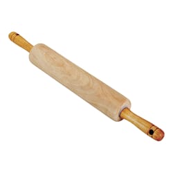 Good Cook 10 in. L X 3.5 in. D Wood Rolling Pin Natural