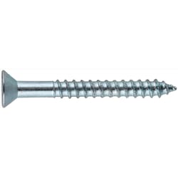 HILLMAN No. 10 X 3/4 in. L Phillips Zinc-Plated Coarse Wood Screws 100 pk