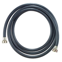 PlumbCraft 3/4 in. Female Thread in. X 3/4 in. D Female 10 ft. Rubber Washing Machine Hose