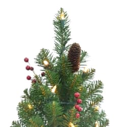 Celebrations 2 ft. Full Incandescent 35 ct Table Top Christmas Tree