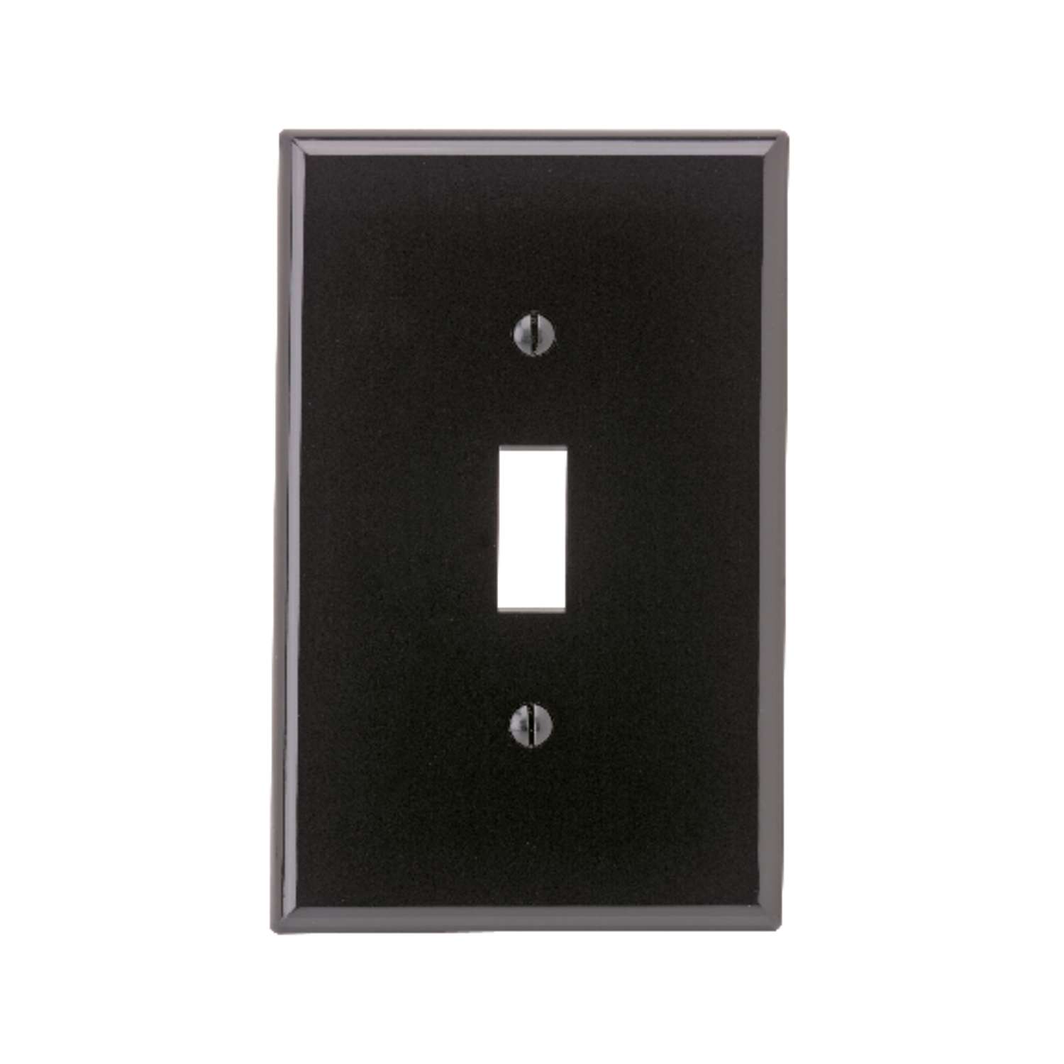 Leviton Black 1 gang Nylon Toggle Wall Plate 1 pk - Ace Hardware