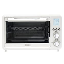 Haden Steel White 6 slot Toaster Oven w/Air Fry 12 in. H X 18 in. W X 13 in. D