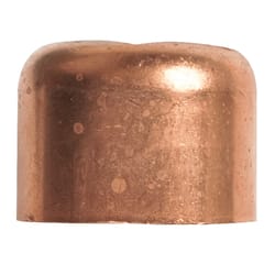 NIBCO 1-1/4 in. Sweat X 1 1/4 in. D Cap Copper Cap 1 pk