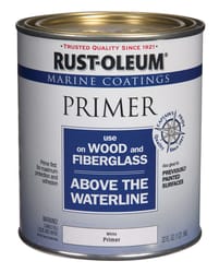 Rust-Oleum Marine Coatings Wood & Fiberglass White Primer 1 qt