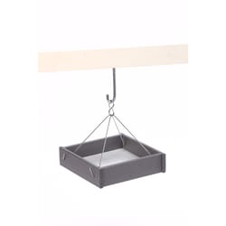 Birds Choice Wild Bird 2 qt Plastic Hanging Platform Bird Feeder 1 ports