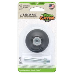 Gator Power Series 2 in. Resin Twist and Lock Floor Sander Backer Pad Assorted Grit 1 pk