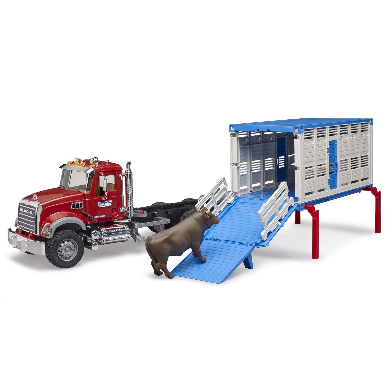 Bruder clearance cattle transporter