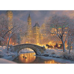 Cobble Hill Winter In The Park Jigsaw Puzzle Cardboard 500 pc
