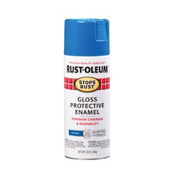Rust-Oleum Stops Rust Gloss Sail Blue Spray Paint 12 oz