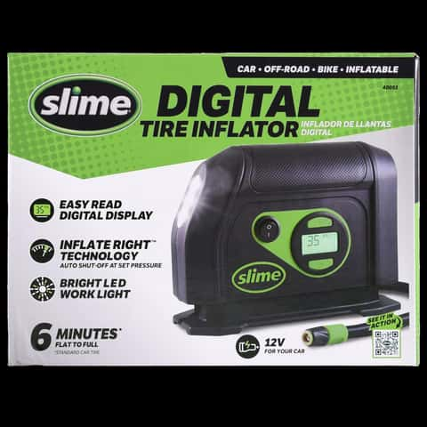 Slime Digital Tire Inflator 12V