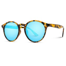 WearMe Pro Tortoise Frame Blue Lens Sunglasses