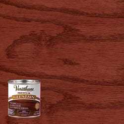Varathane Premium Red Mahogany Oil-Based Linseed Oil Modified Alkyd Gel Stain 1/2 pt