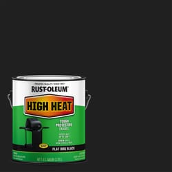 Rust-Oleum Specialty Flat BBQ Black Oil-Based High Heat Enamel 1 gal