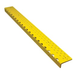 Handi-Treads 2.75 in. W X 30 in. L Powder Coated Yellow Aluminum Stair Tread