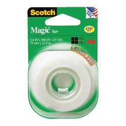 Scotch Magic 3/4 in. W X 500 in. L Tape Clear