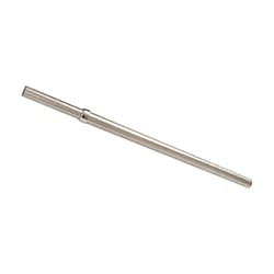 Lido 30 in. L X 1-3/8 in. D Adjustable Brushed Stainless Steel Closet Rod