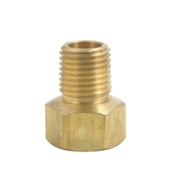JMF Company 3/8 in. Flare 1/4 in. D Male Brass Inverted Flare Adapter