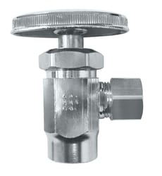Ace 1/2 in. FPT T X 3/8 in. S FPT Brass Shut-Off Valve