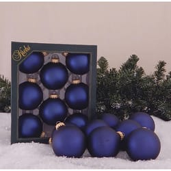 Christmas By Krebs Midnight Haze Ball Indoor Christmas Decor 2-5/8 in.