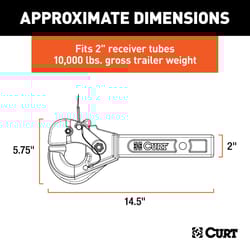 CURT Pintle Receiver Mount Hook
