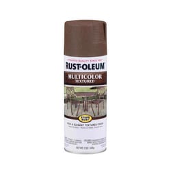 Rust-Oleum Stops Rust MultiColor Textured Autumn Brown Spray Paint 12 oz