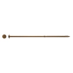 Big Timber No. 17 Ga. X 14 in. L Star Round Head Coarse Construction Screws