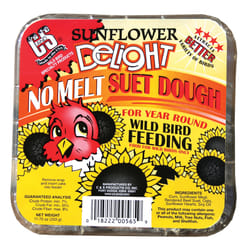 C&S Products Sunflower Delight Assorted Species Beef Suet Wild Bird Food 11.75 oz