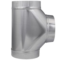 Imperial 7 in. X 7 in. X 7 in. Galvanized Steel Furnace Pipe Tee