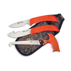 Outdoor Edge Wild Guide Orange 420J2 Stainless Steel 8.5 in. Knife and Saw Combo