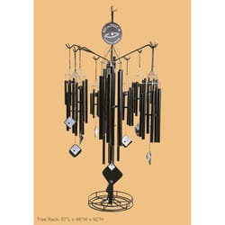 Music of the Spheres, Inc Metal 96 in. Wind Chime Display