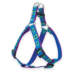 LupinePet Original Designs Multicolor Sea Glass Nylon Dog Harness