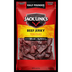 Jack Links Teriyaki Beef Jerky 8 oz Bagged