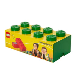 LEGO Storage Brick Dark Green 2 pc